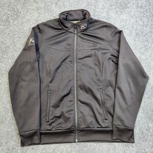 Klim Sundance Jacket Womens XL Black Softshell Full Zip Fleece Moto Riding